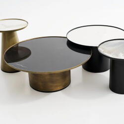 Theiko Furniture Living Room Nix Coffee And Side Tables Brushed Painting